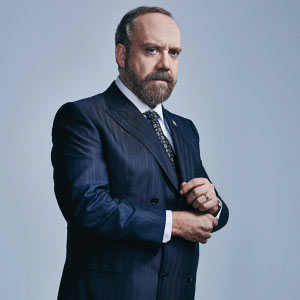 Paul Giamatti looking like a Billion bucks in his Greenfield suit.